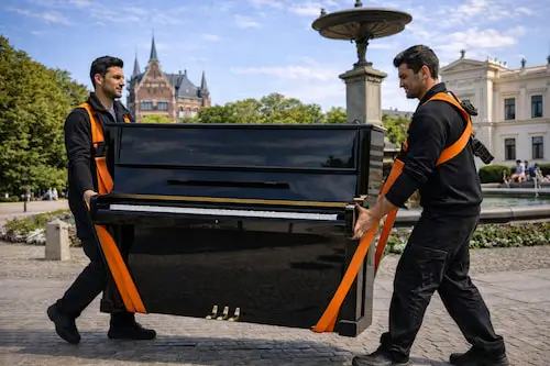 Pianoflytt i Lund – flytt av piano med rätt utrustning